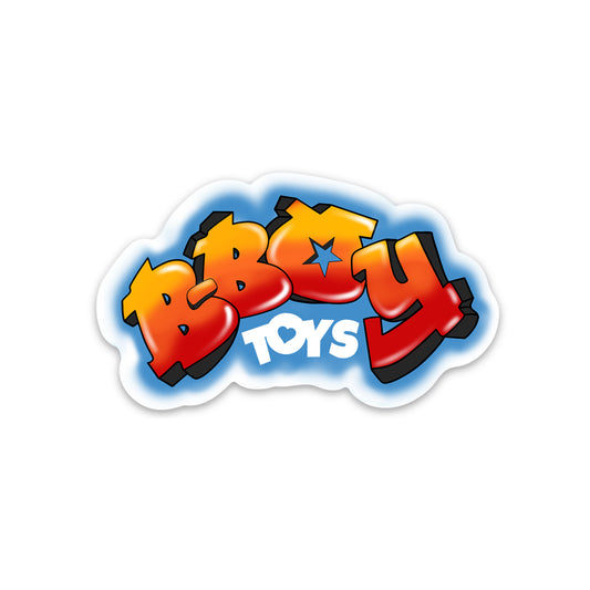 B-Boy Toys Logo Sticker