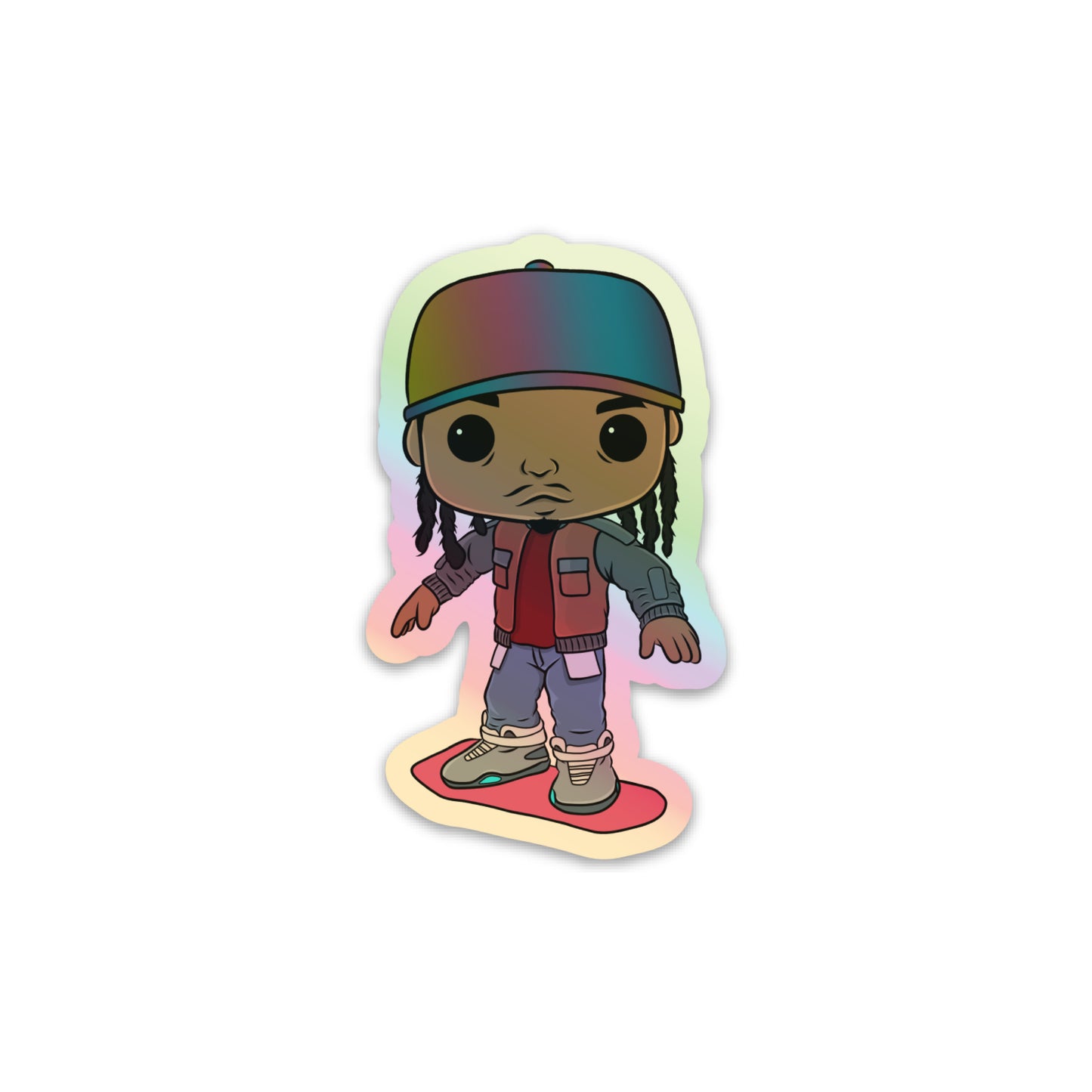 CarSs Hover Holographic Sticker